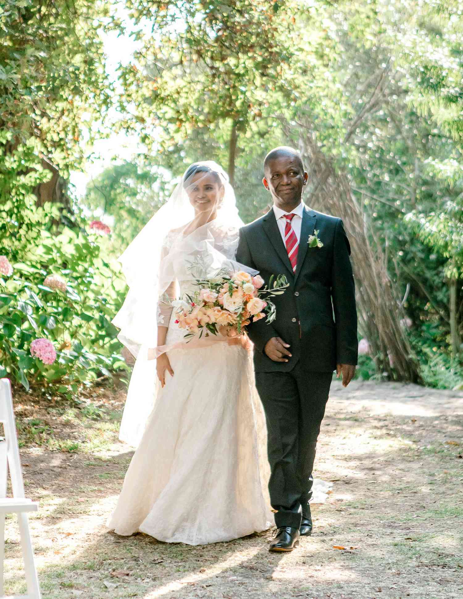 rorisang stephen wedding processional father of the bride