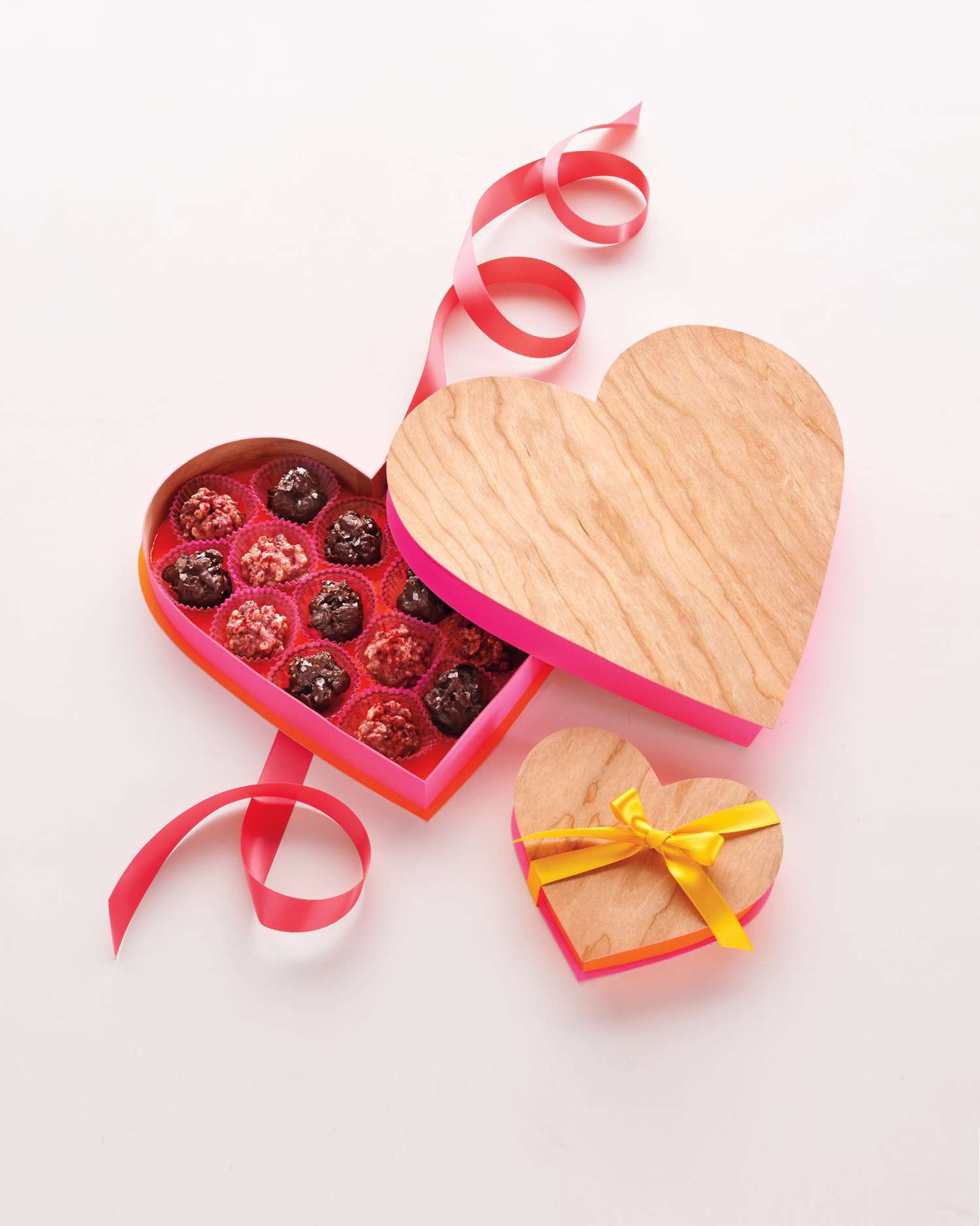 Valentine's Day heart box of chocolates