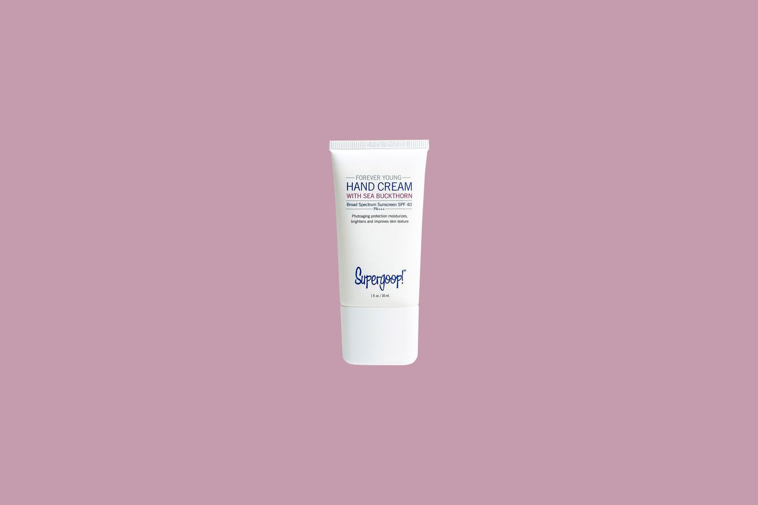 Supergoop Forever Young Hand Cream SPF 40