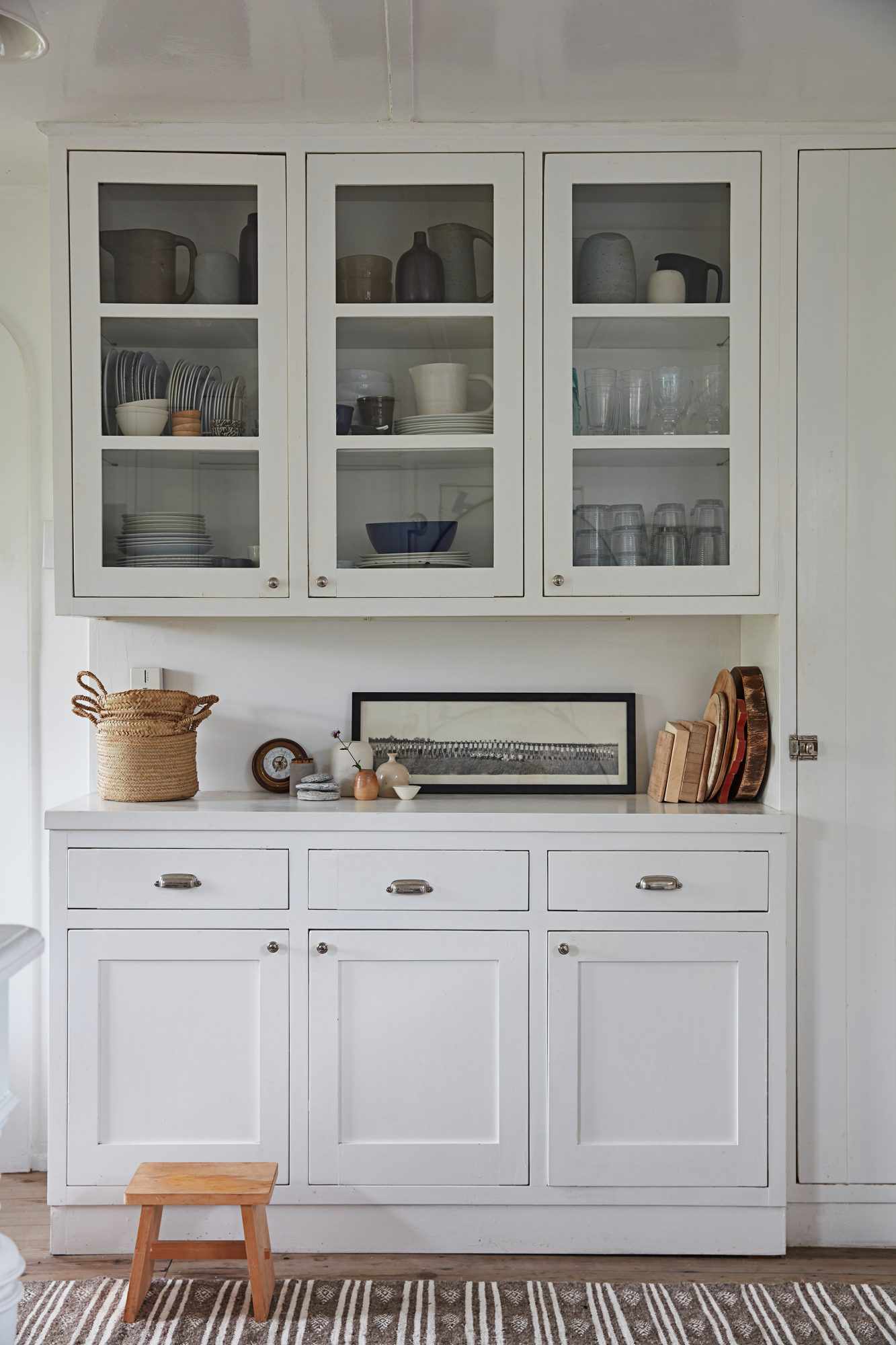 fire island home tour kitchen cabinets