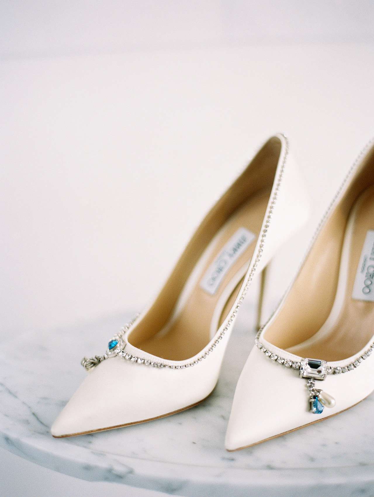 denita john wedding shoes bride