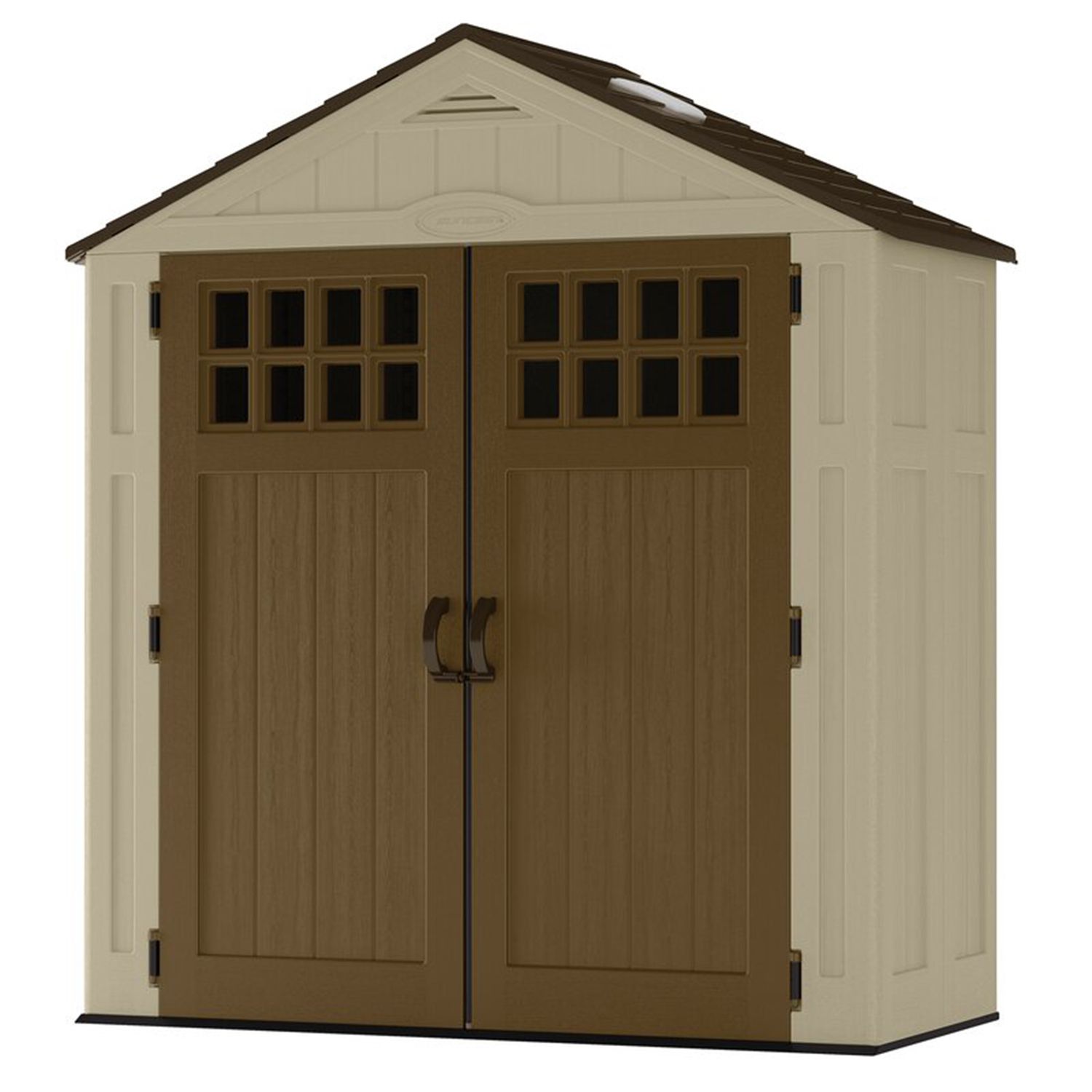 outdoor plastic storage shed