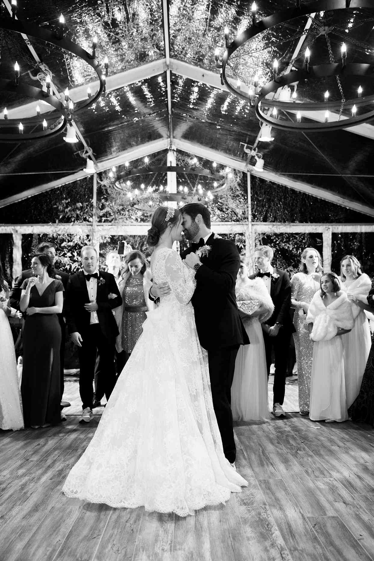 meredith pierce wedding couple first dance