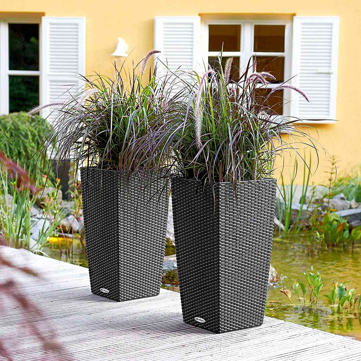 Lechuza Cubico Cottage Self-Watering Planter
