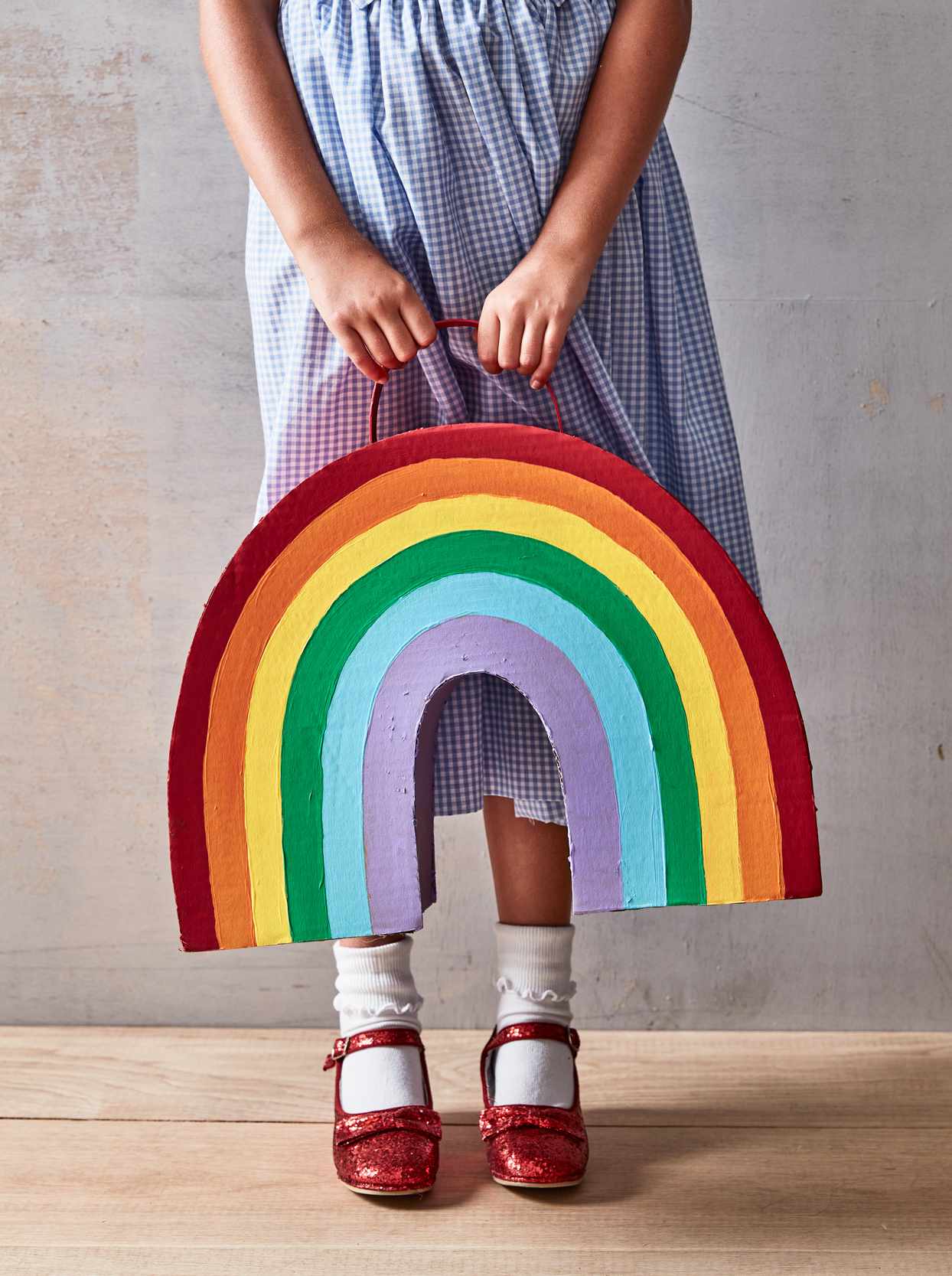 rainbow treat bag for Dorothy costume