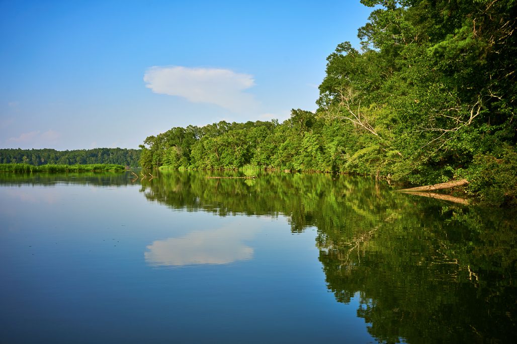 riverside in Gee's Bend, Alabama