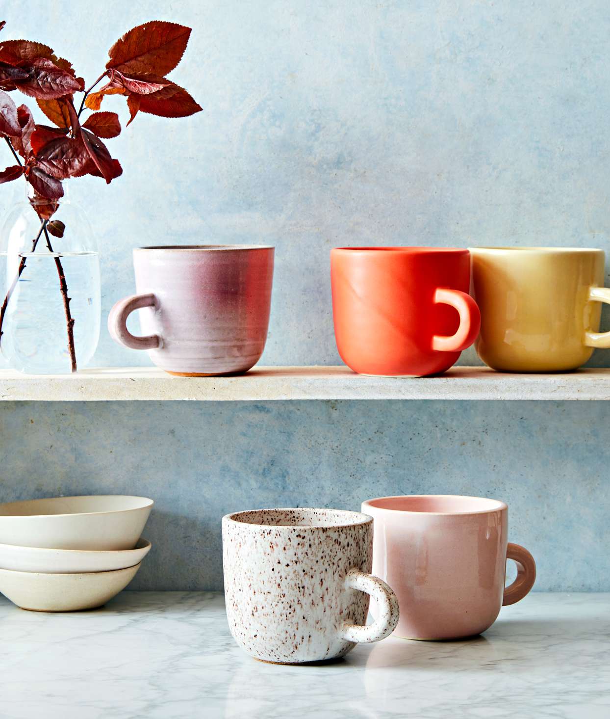 cups and bowls from Ank Ceramics based in Maine