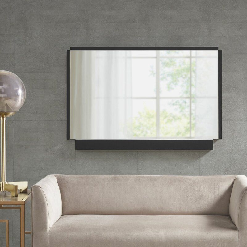 Martha Stewart "Bento" Mirror, Accent Mirror Over Couch