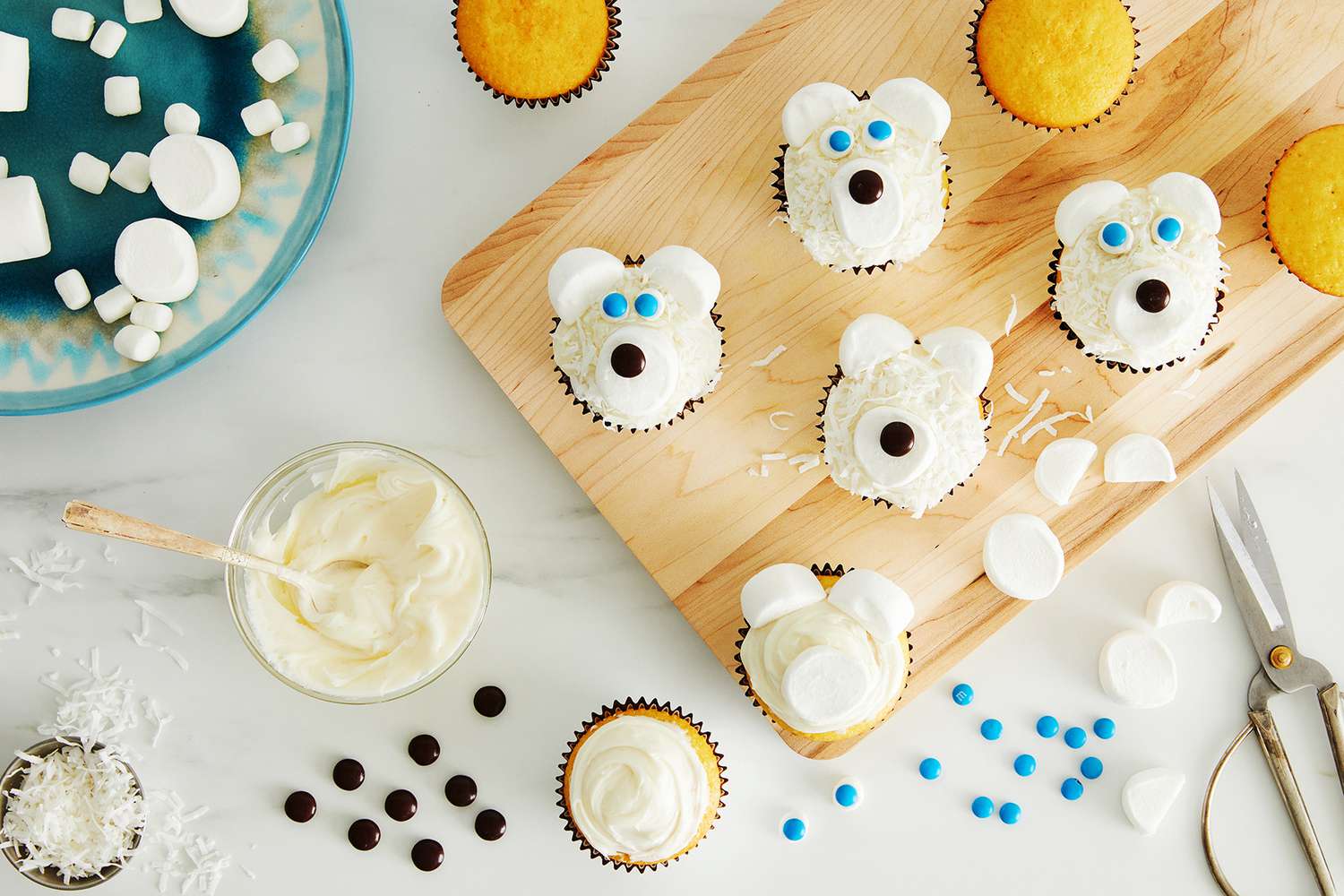 Polar Bear cupcakes