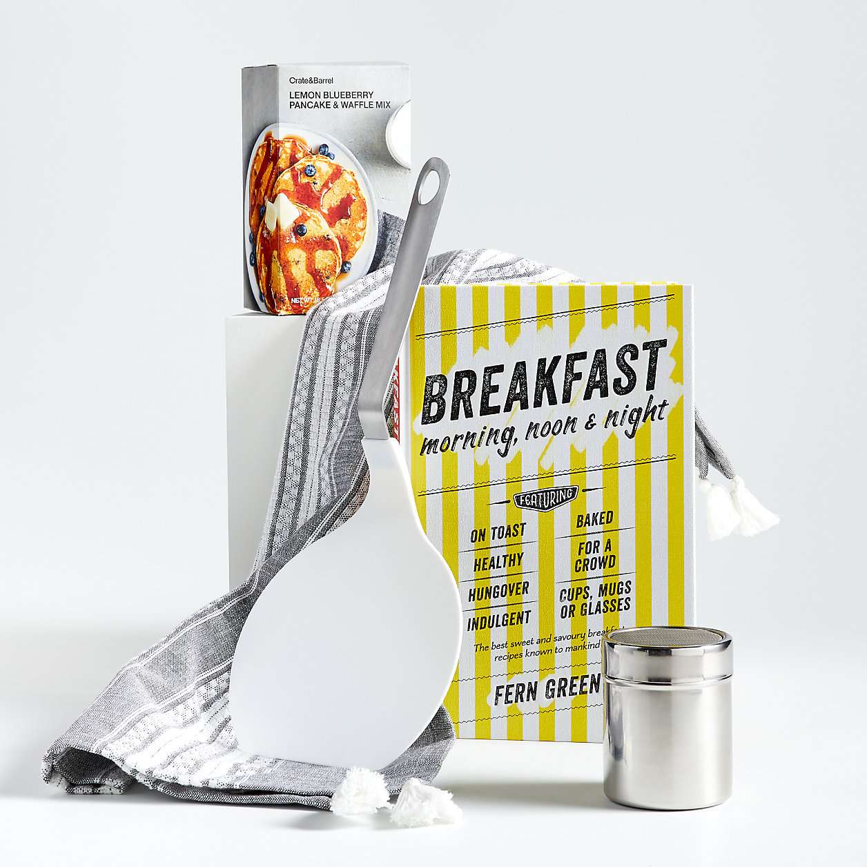 crate and barrel family breakfast gift set