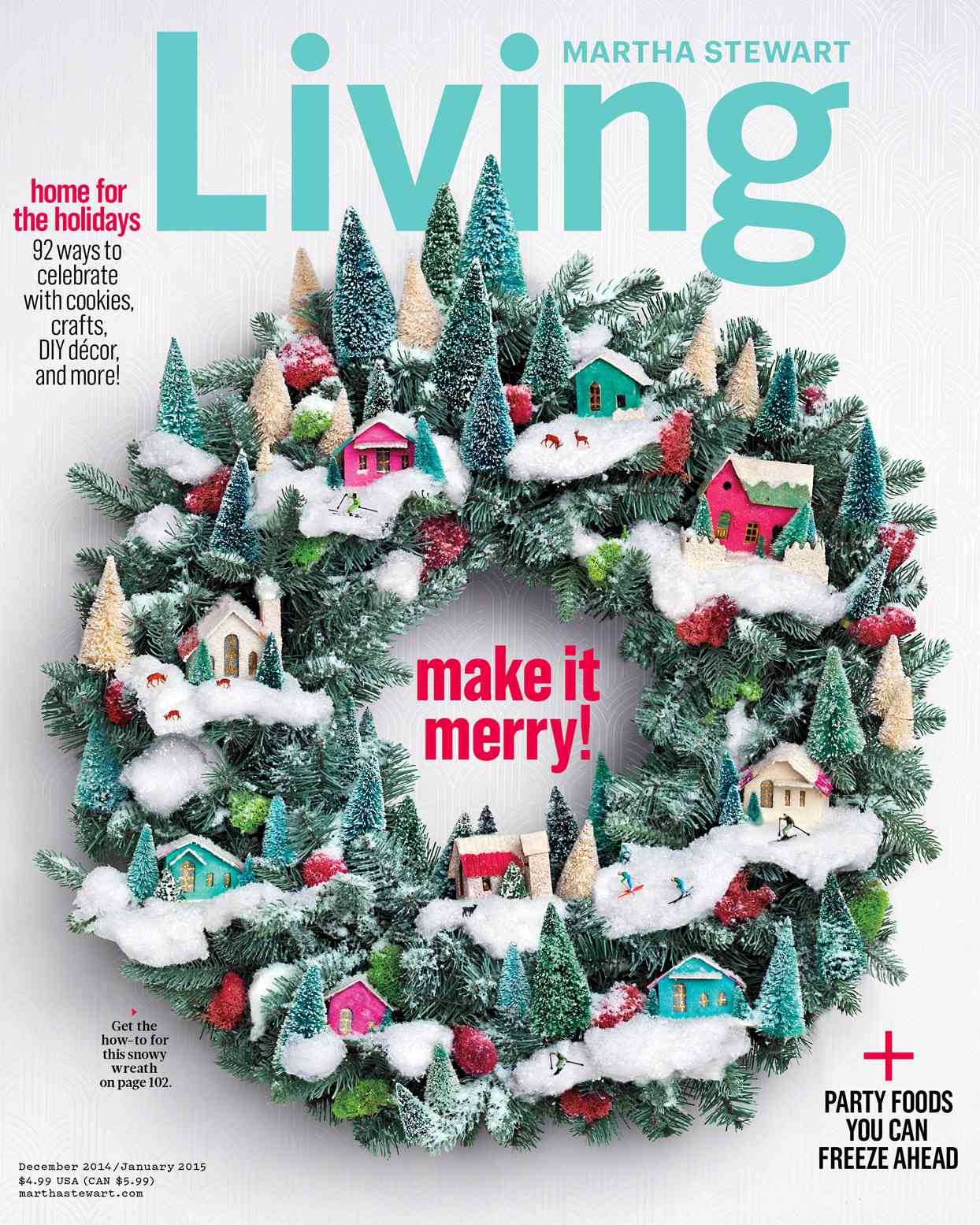 Martha Stewart Living December 2014 Cover