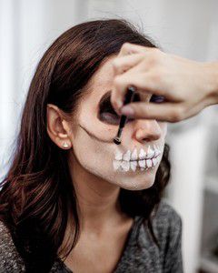 skeleton makeup tutorial