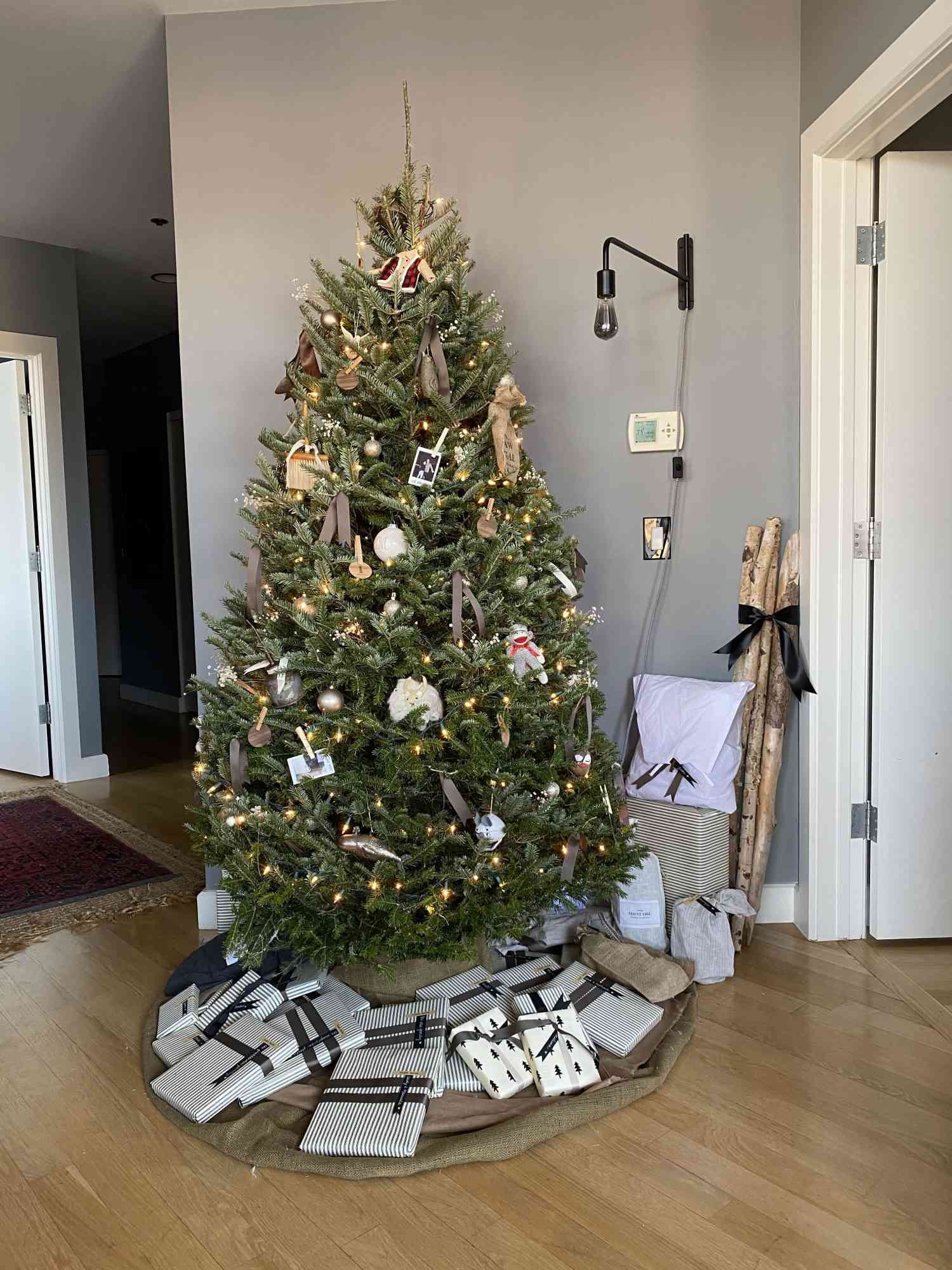 modern Christmas tree