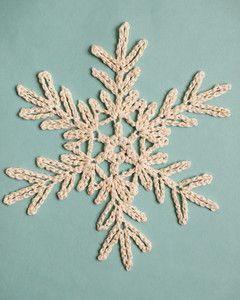 skinny crochet snowflake pattern 4