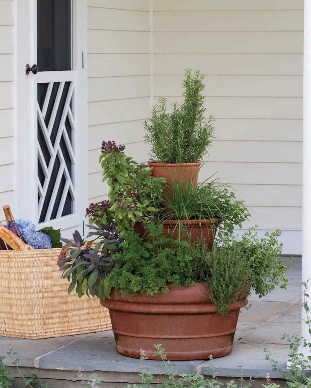 The trick behind this stacked terra cotta tower planter is to stack floral clay pots of varying sizes upside down. Begin by positioning the huge planter where you want your tree to be. You will undoubtedly save dirt, time, and space.