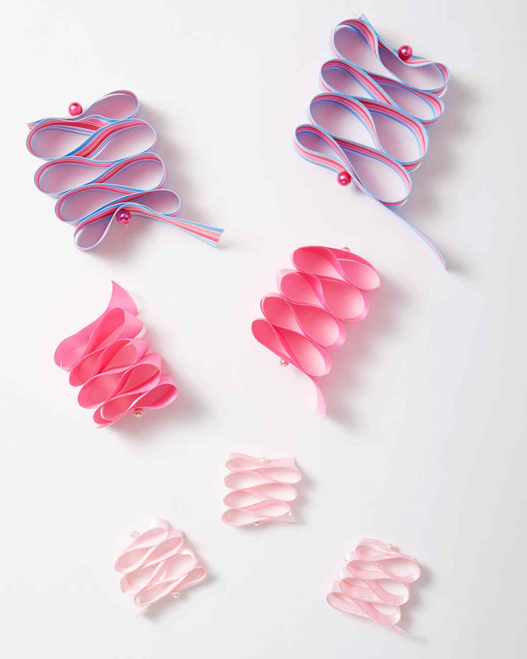 ribbon candy ornaments