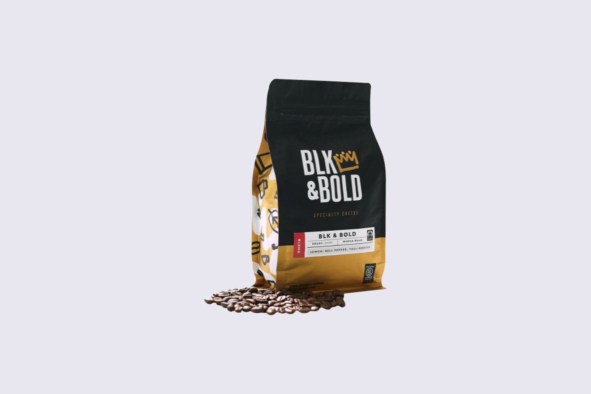 Blk & Bold Whole Bean Coffee