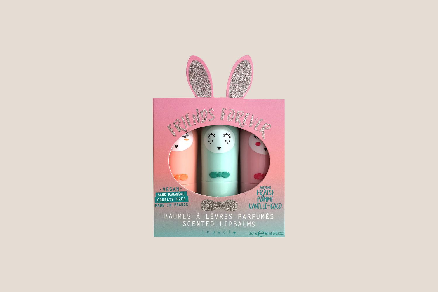 bunny lip balm pack