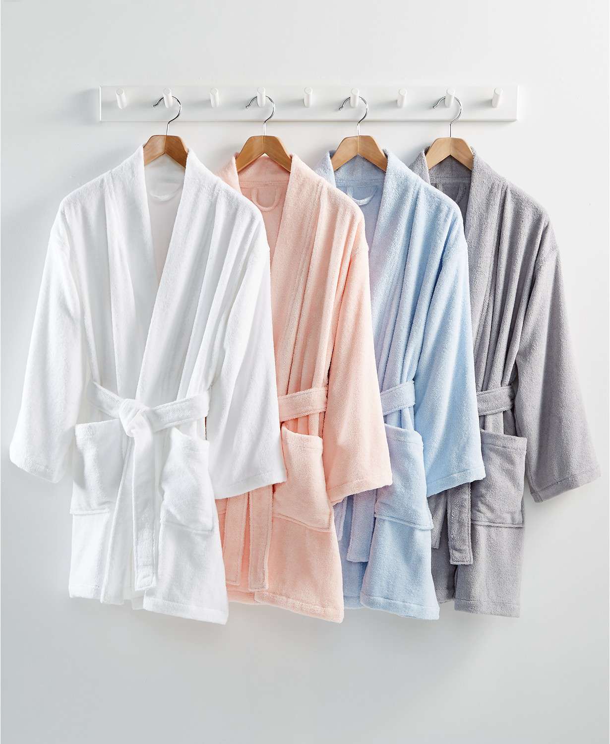 Martha Stewart Collection Cotton Terry Bath Robe