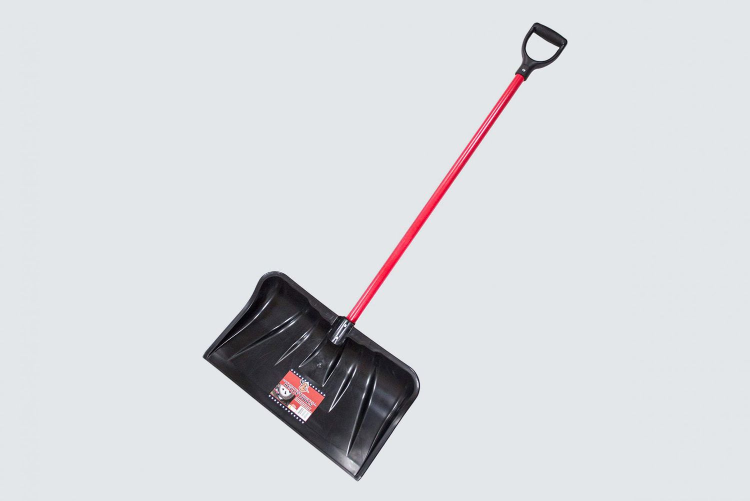 Bully Tools 92814 Combination Snow Shovel with Fiberglass D-Grip Handle, 22-Inch
