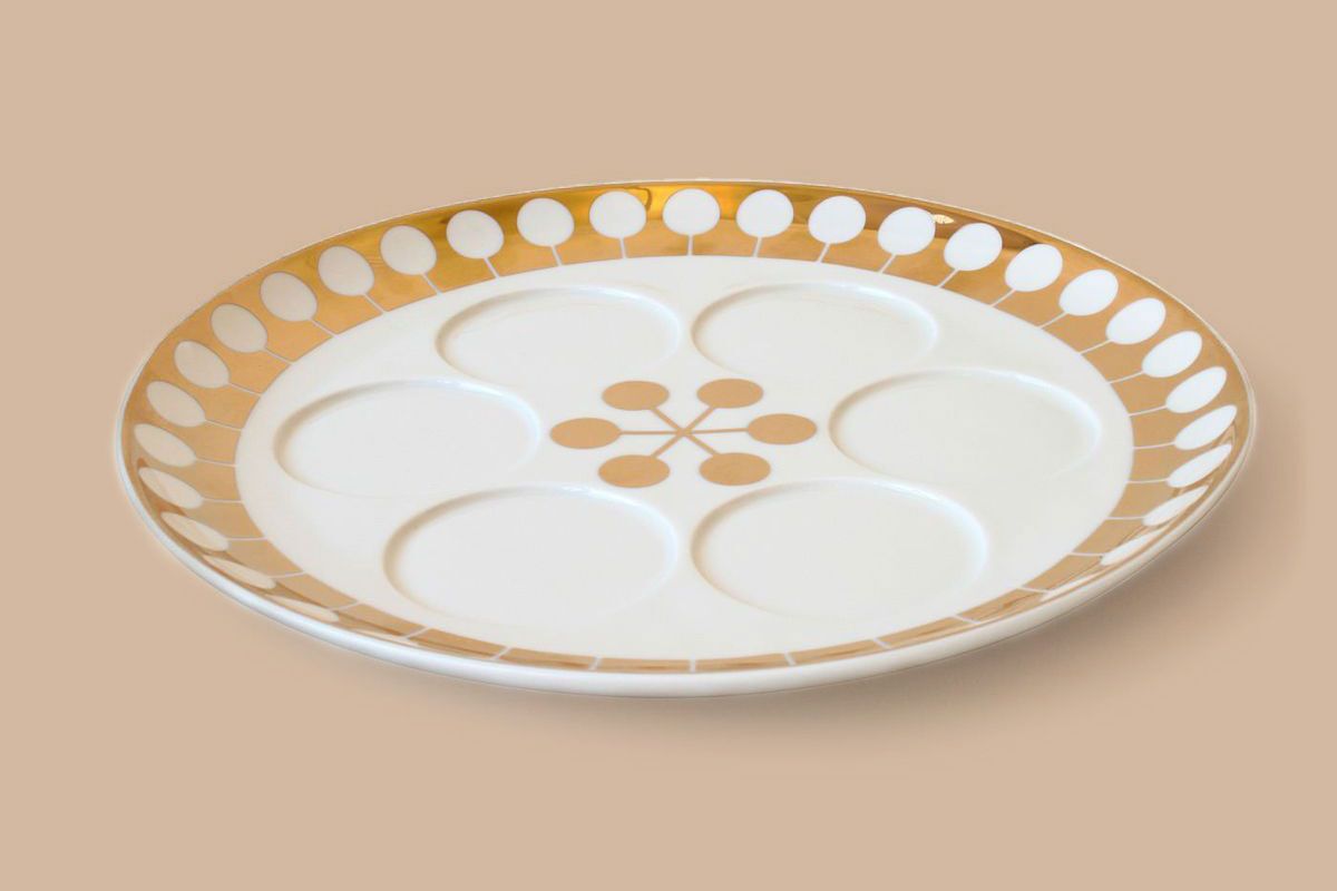 Porcelain Seder Plate