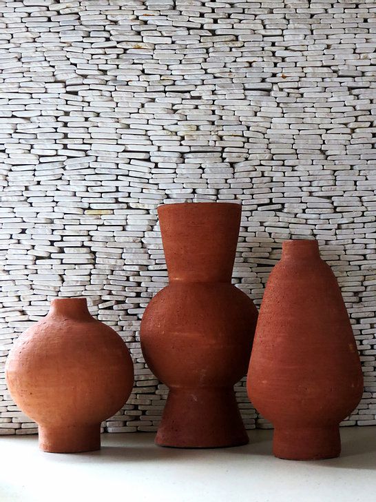 hidden gem ny Ceramic Vase Terracotta