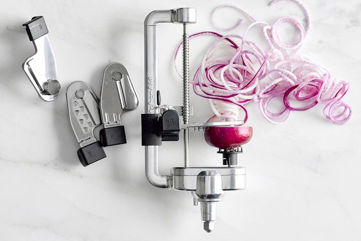 kitchenaid mixer spiralizer plus attachment