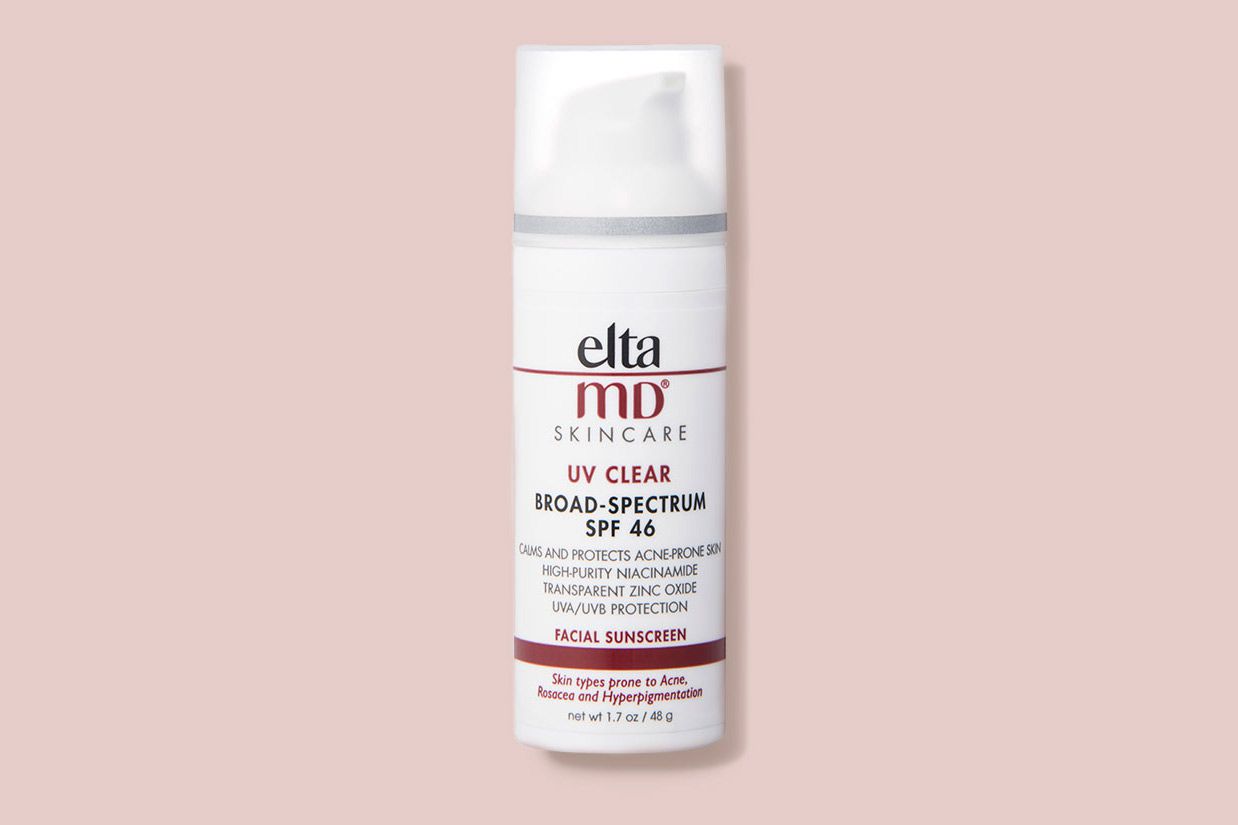 bottle of Elta MD UV Clear Broad Spectrum SPF 46