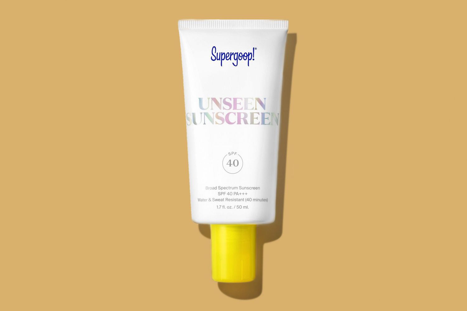Supergoop! Sunscreen SPF 40 tube