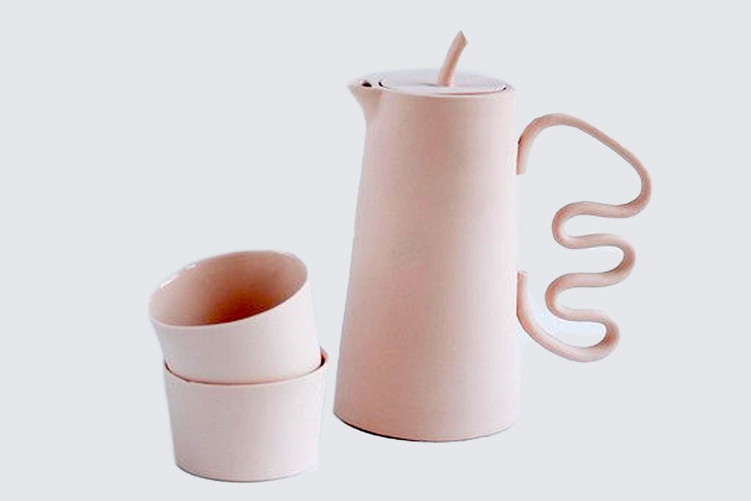 porcelain pink ceramic home decor