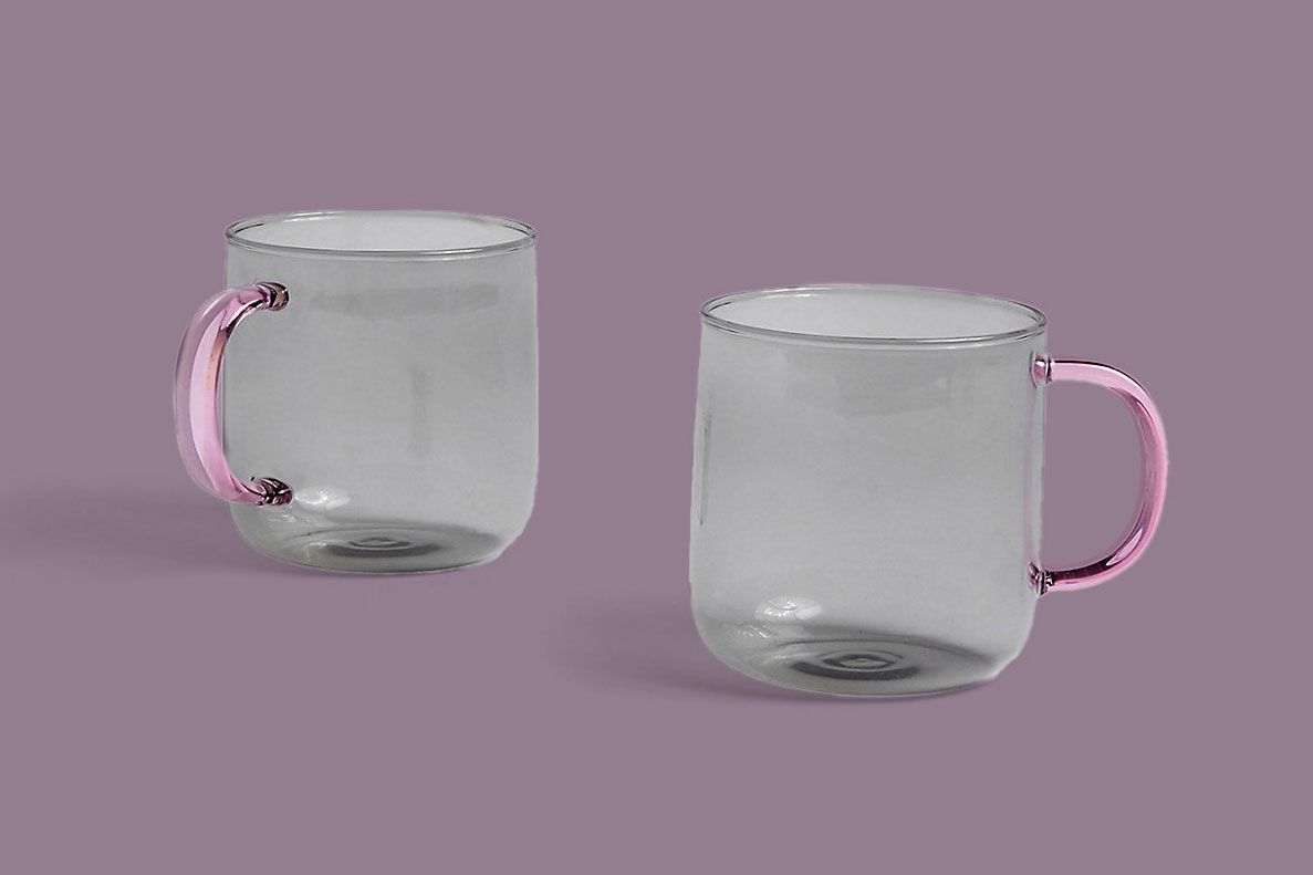 Hay Borosilicate Glass Mugs