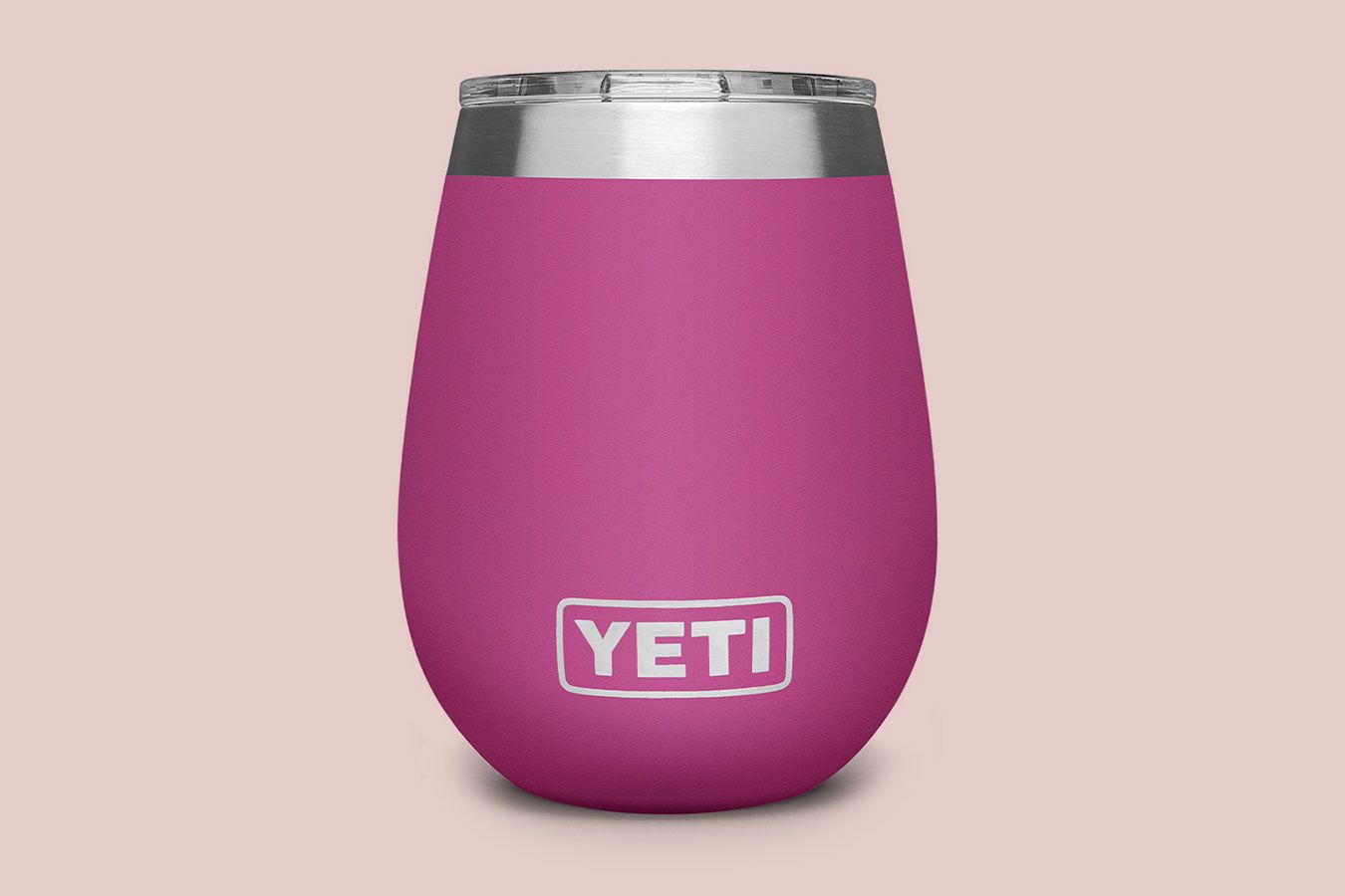pink yeti wine cup