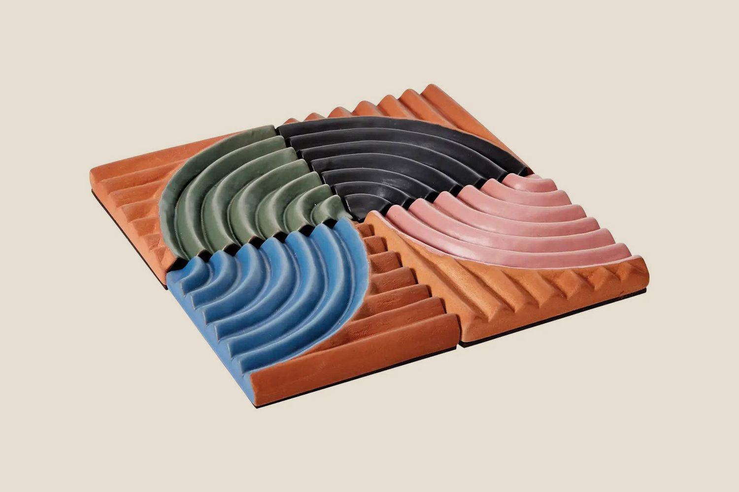 AREAWARE Dune Terra-Cotta Coasters
