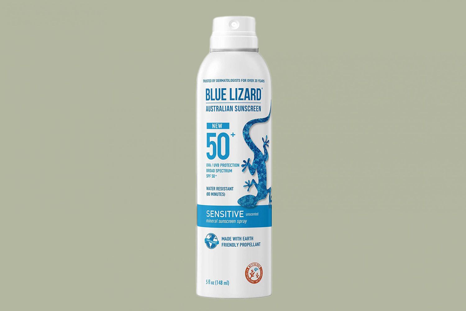 Blue Lizard Mineral Sunscreen Sensitive SPF 50+ Spray