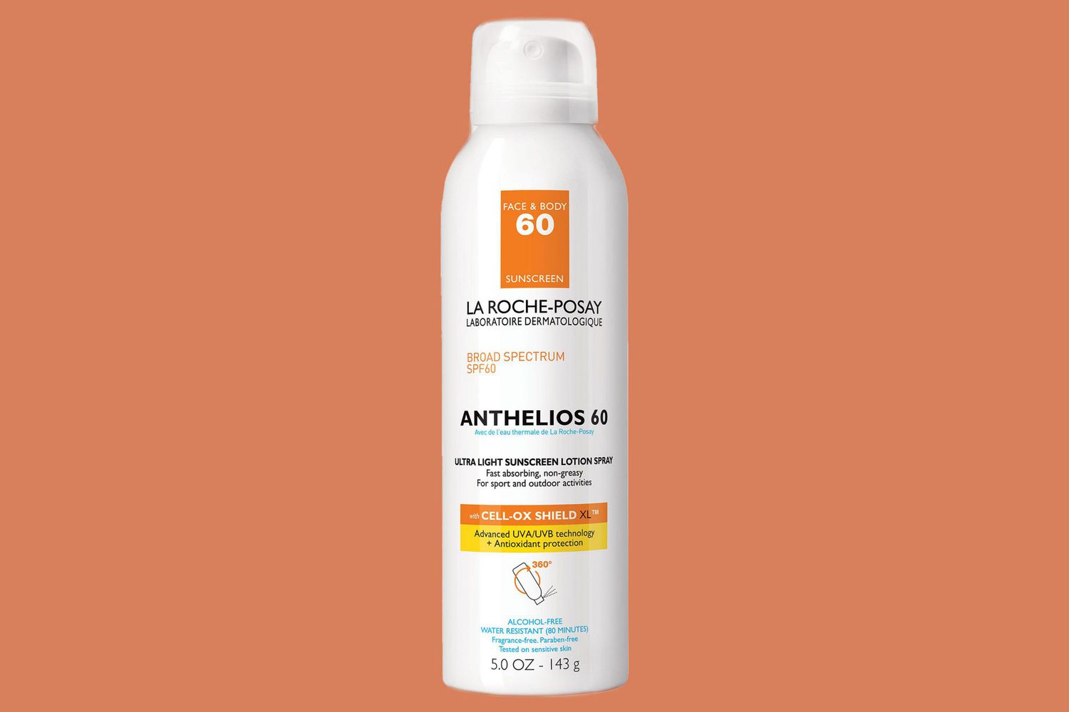 La Roche-Posay Anthelios Ultra-Light Sunscreen Spray Lotion SPF 60