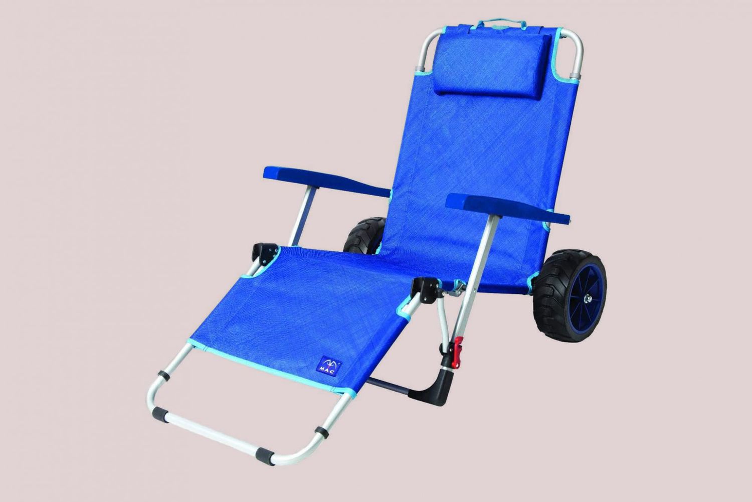 MacSports Heavy Duty Outdoor Folding Wagon Double Decker Portable Lightweight Utility Cart Rolling Cart