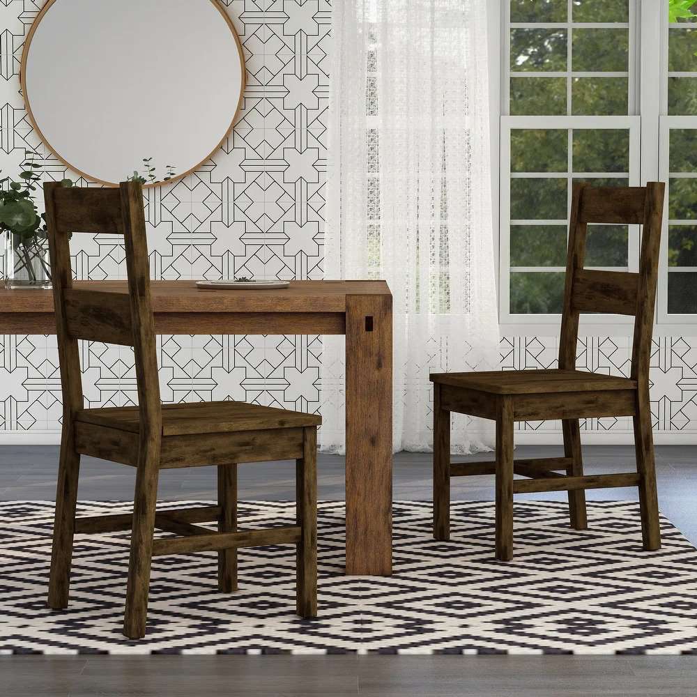 Carbon Loft Glamdring Rustic Dining Chairs