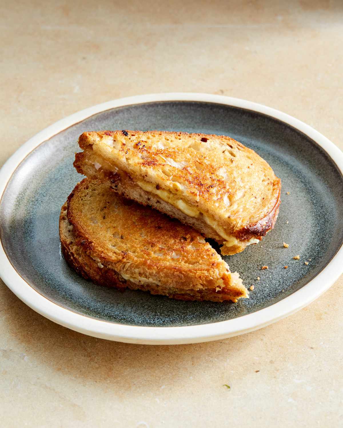 Grilled Gruyère Sandwich with Onion Jam