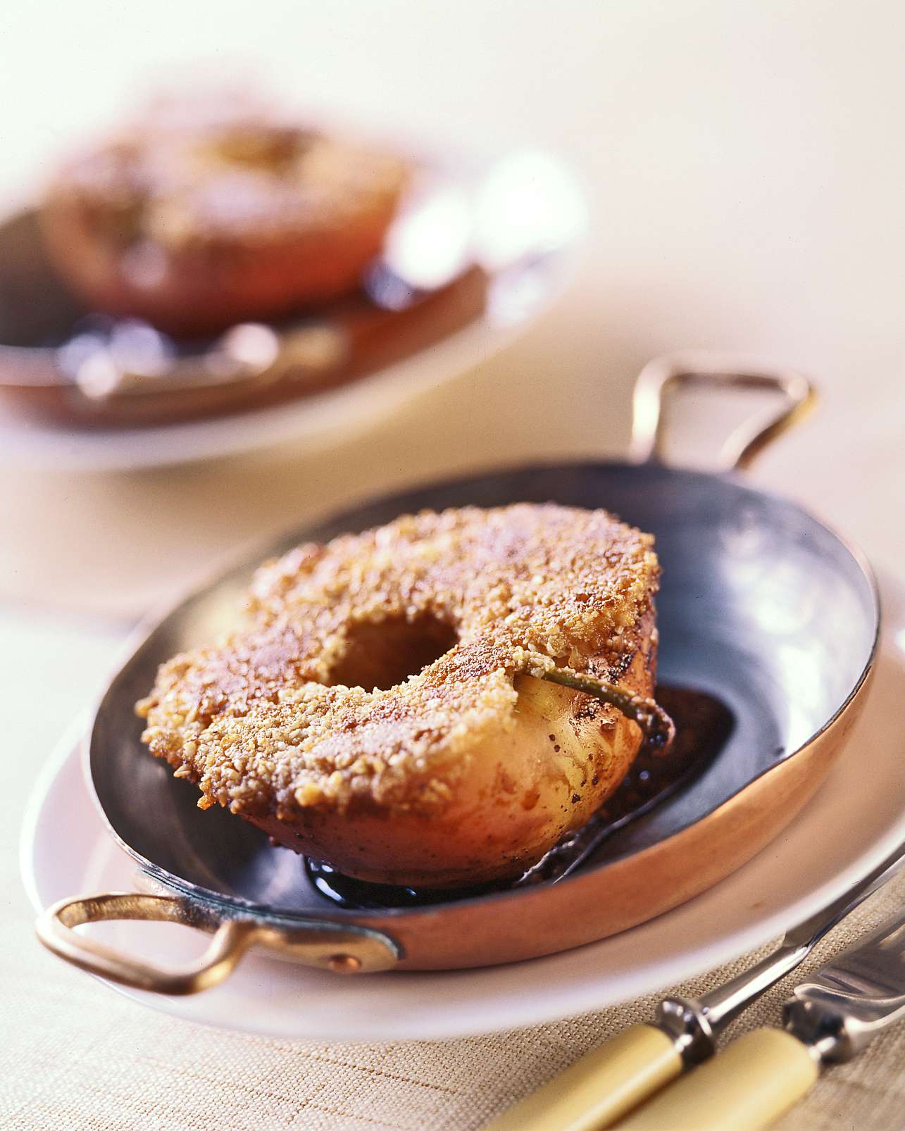 Seared Apples with cinnamon