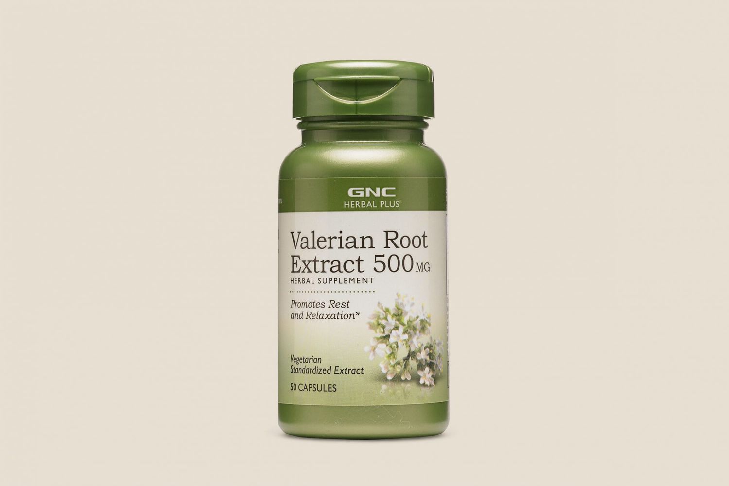 GNC Herbal Plus Valerian Root Extract 500 mg