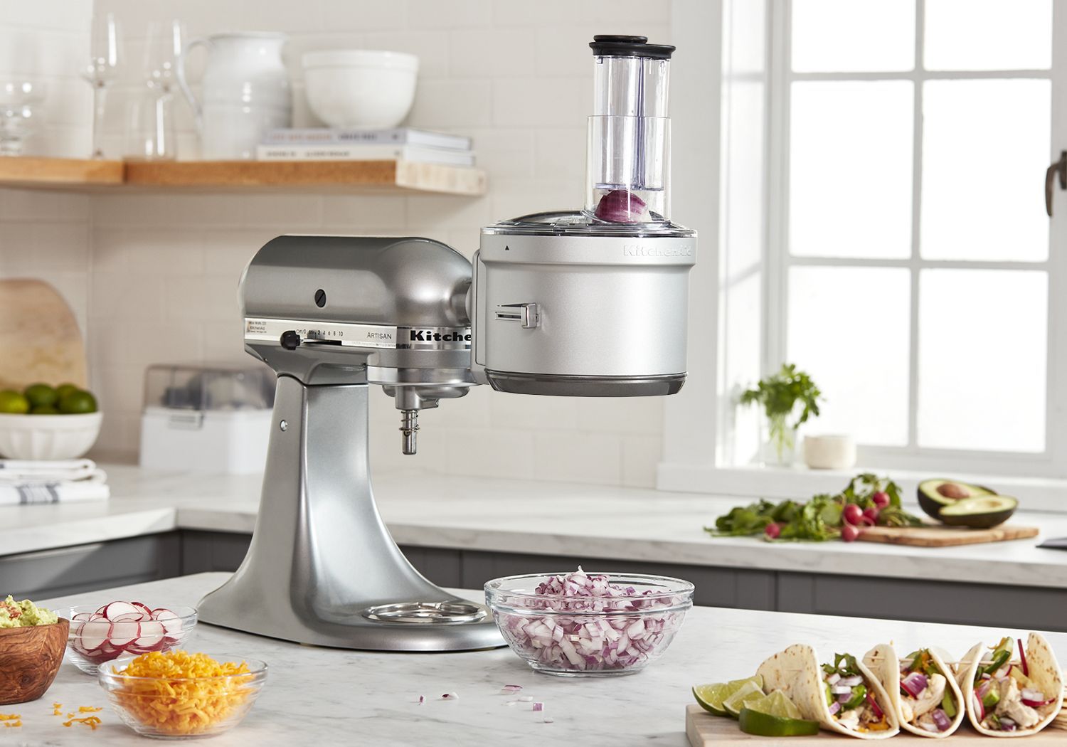 KitchenAid Food Processor with Commercial Style Dicing Ki
