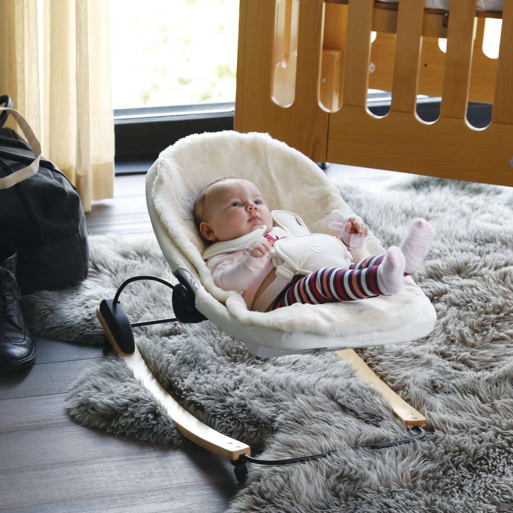 Coco Go 3-in-1 Bouncer in Natural Wood