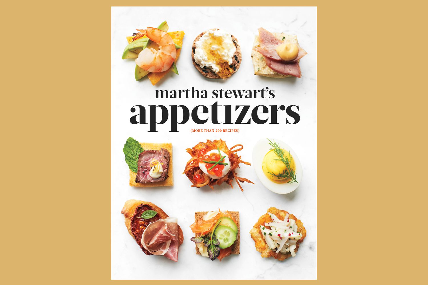 martha stewarts appetizers cookbook