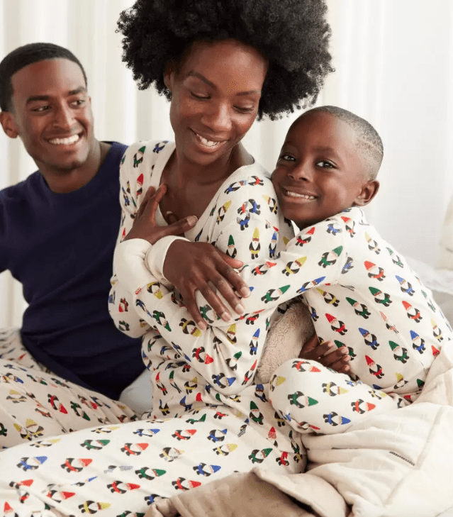 Hanna Andersson "Rainbow Gnome" Matching Family Holiday Pajamas