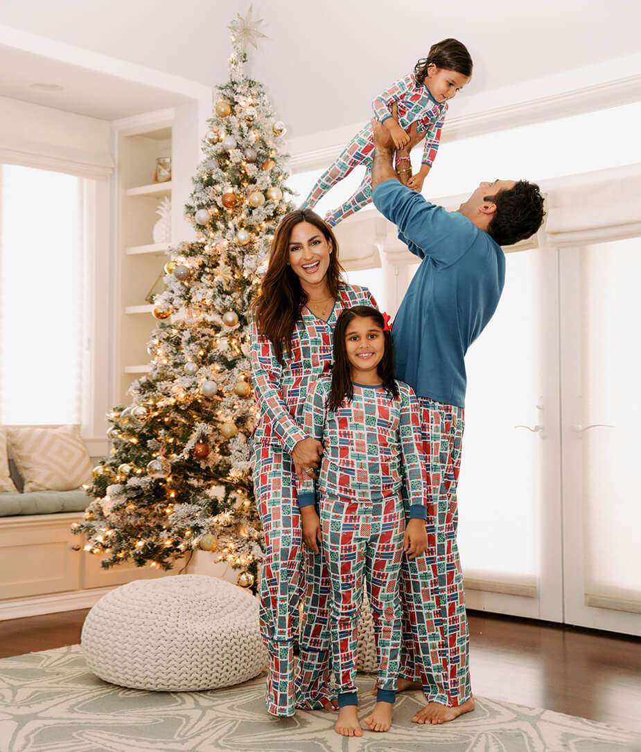 Summersalt x Cheree Berry "Live in the Presents" Family Holiday Pajamas