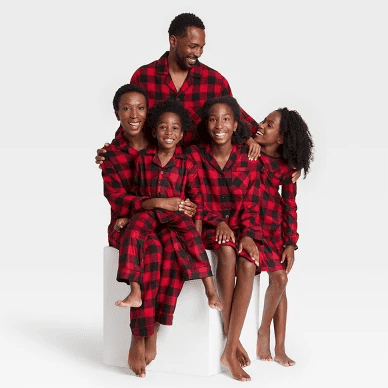 Target Buffalo Plaid Family Pajama Sets