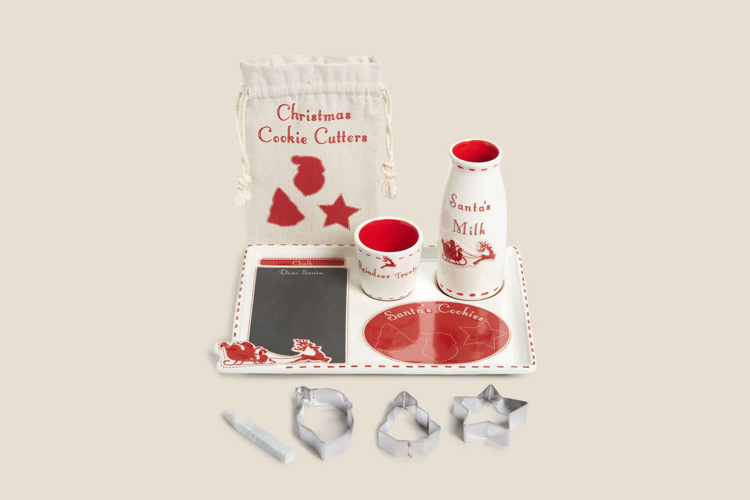 Child to Cherish Santa's Milk & Cookies Set