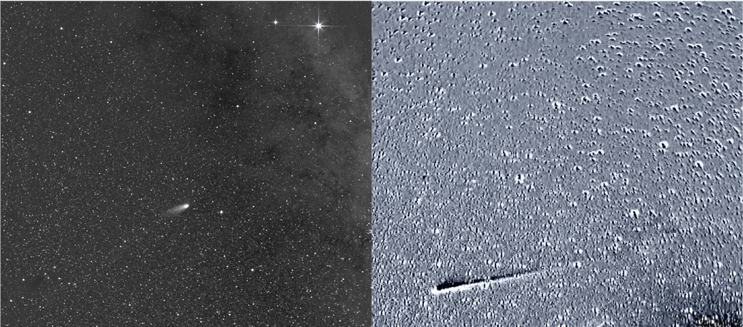 comet leonard from Two Sun-Watching Spacecraft