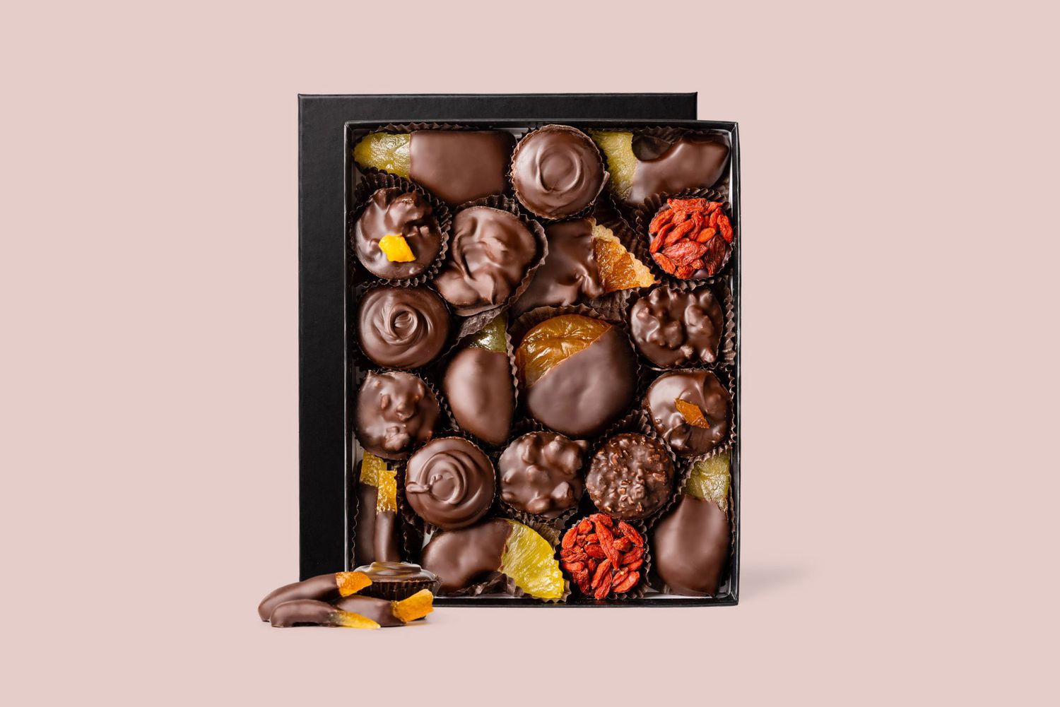 Compartes Gourmet Chocolate Vegan Dark Chocolate Gourmet Chocolates Assortment Gift Box