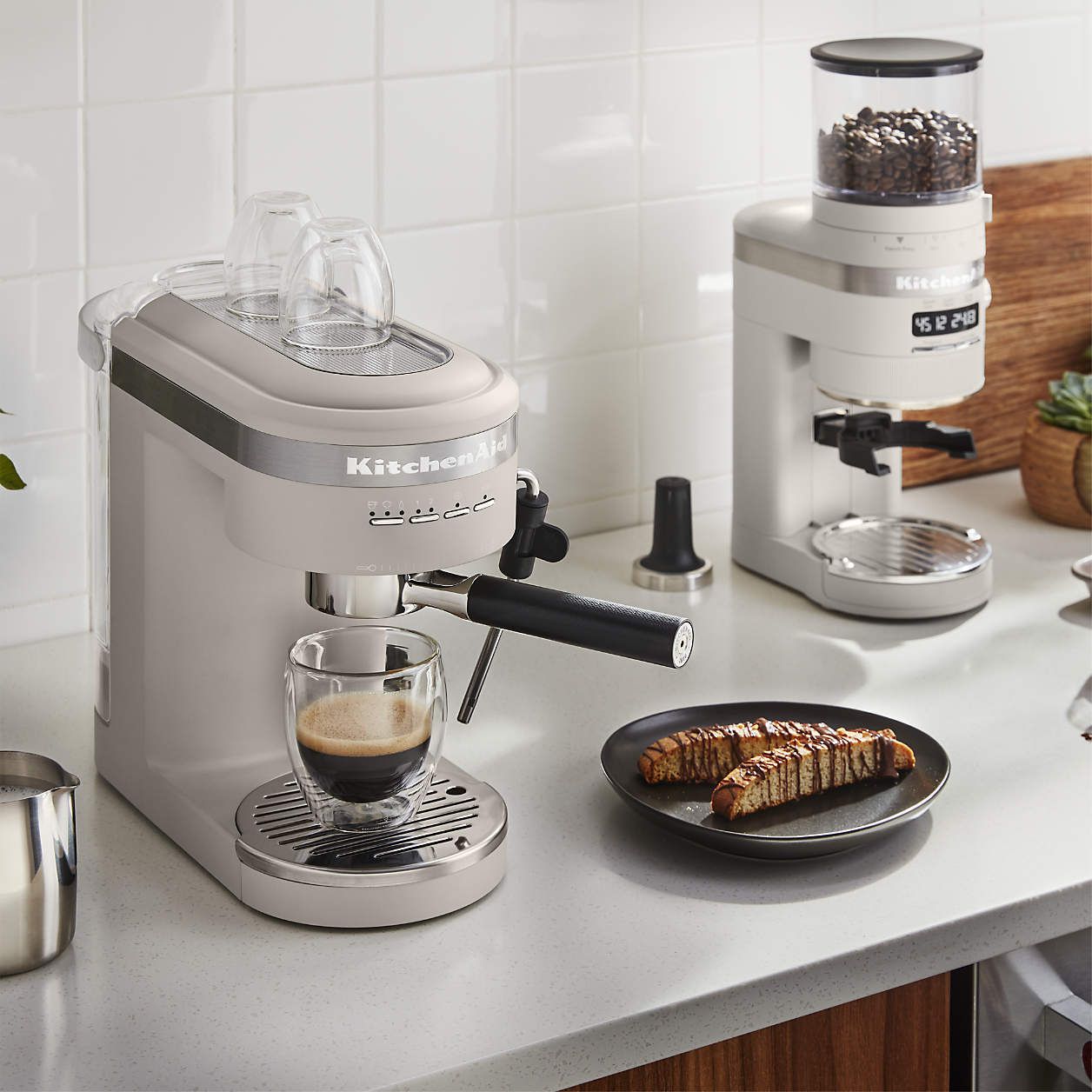 kitchenaid semi automatic espresso machine